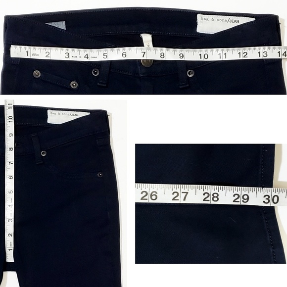rag & bone legging skinny jeans Sky Captain - Picture 6 of 8